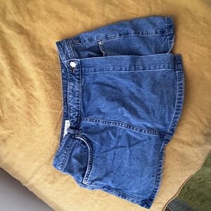 Zara Blue Denim Women's Shorts